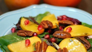 persimmon salad